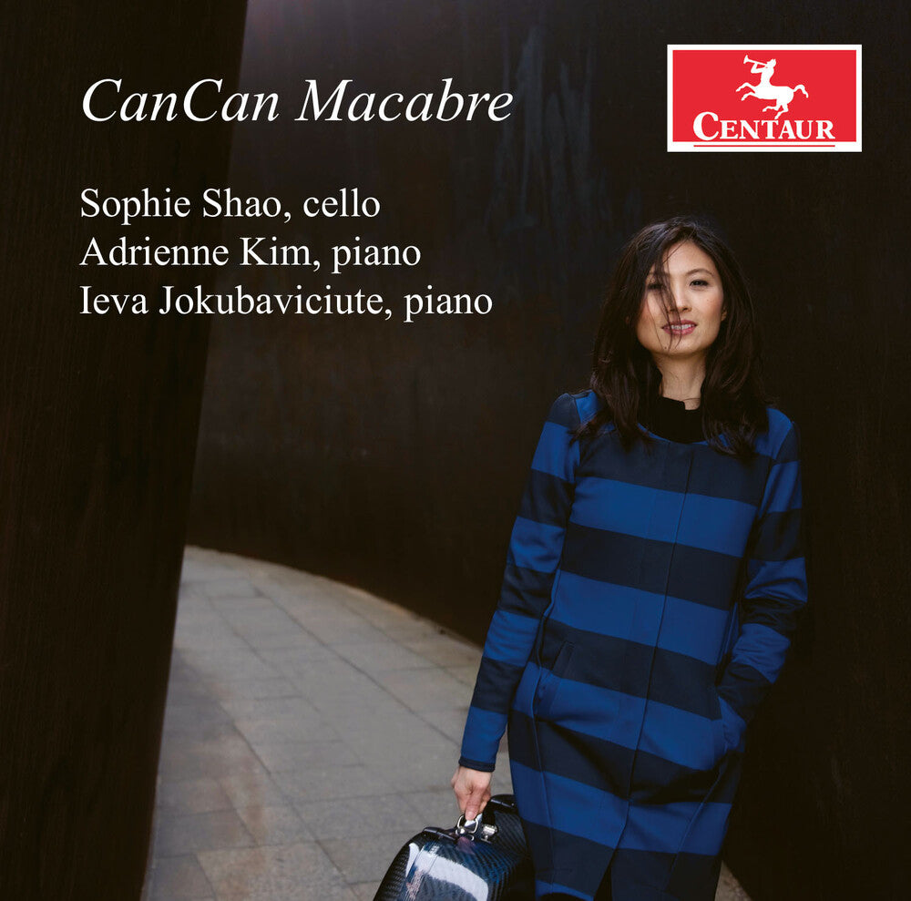 the album cover for Ades / Chopin / Jokubaviciute - Cancan Macabre