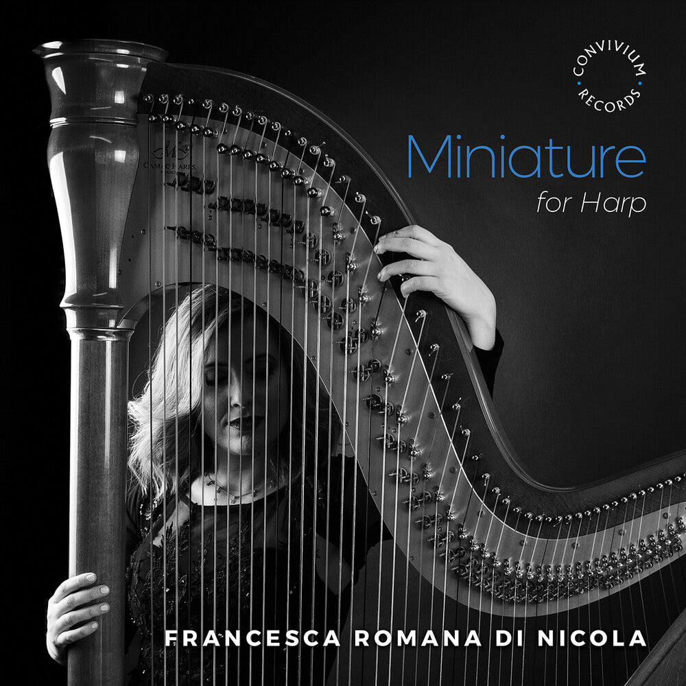 the album cover for Di Nicola / Sarasola - Miniature For Harp