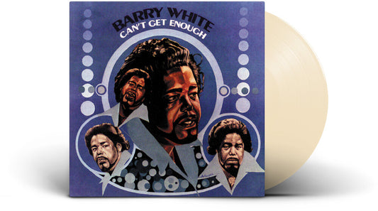 the album cover for Barry White - Can't Get Enough [Colored Vinyl] [Limited Edition] (Hol)