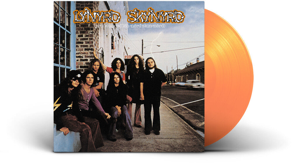 the album cover for Lynyrd Skynyrd - Pronounced Leh-Nerd Skin-Nerd [Colored Vinyl] [Limited Edition] (Hol)