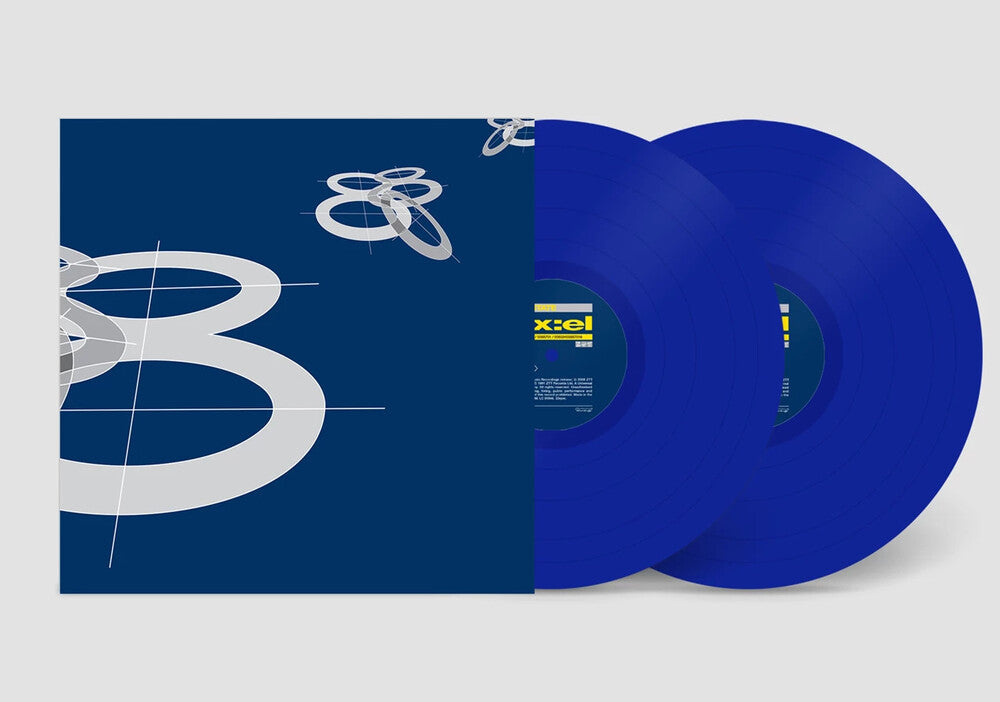 the album cover for 808 State - Excel (Blue) [Colored Vinyl] [Limited Edition] (Uk)