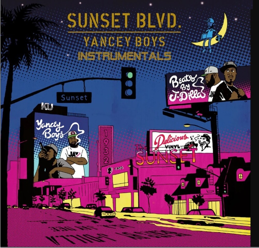 the album cover for Yancey Boys - Sunset Blvd