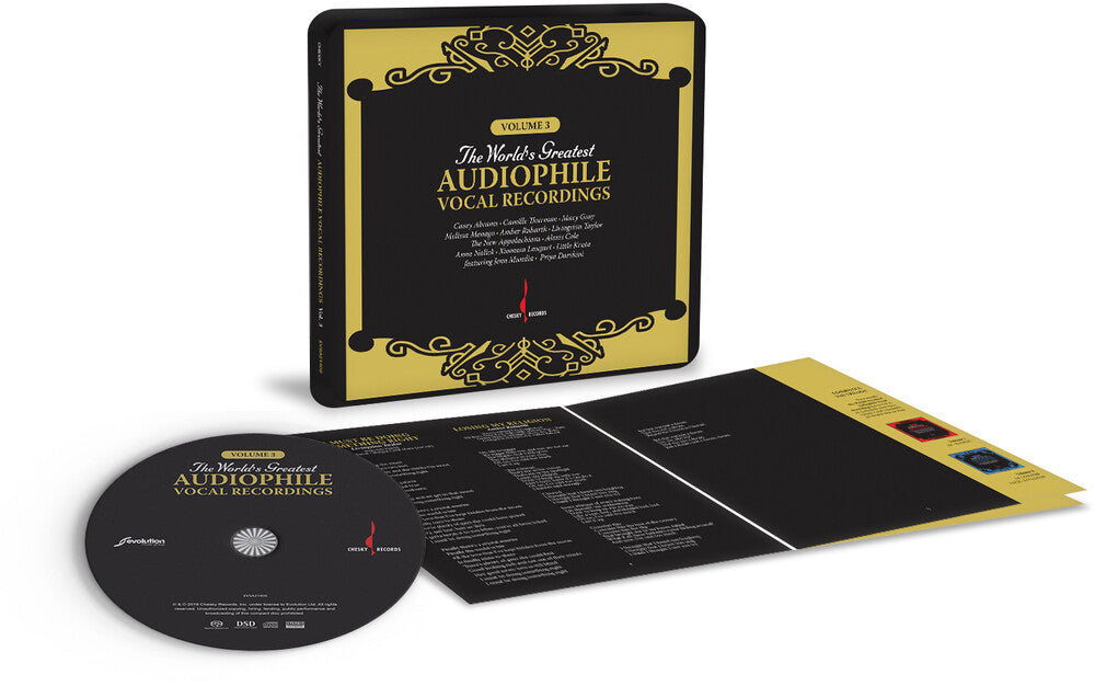 the album cover for Worlds Greatest Audiophile Vocal Recordings Vol. 3 - Worlds Greatest Audiophile Vocal Recordings Vol. 3