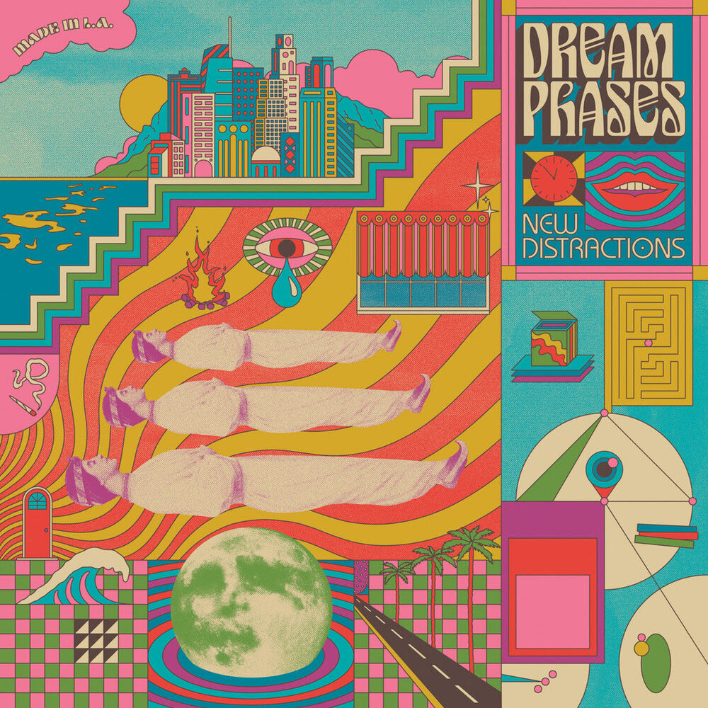 the album cover for Dream Phases - New Distractions [Colored Vinyl] [Limited Edition] (Pnk)