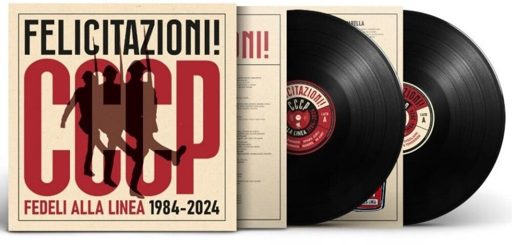 the album cover for Cccp - Fedeli Alla Linea - Felicitazioni (Ita)