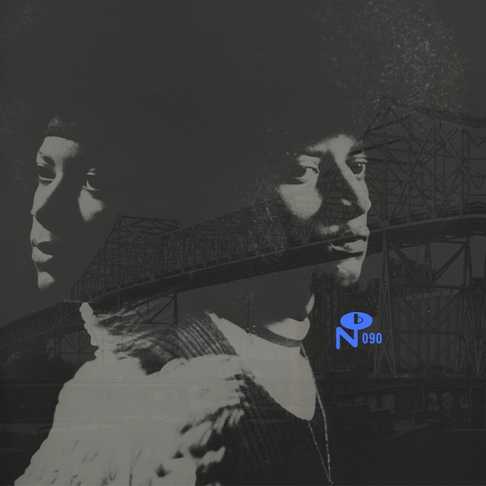 the album cover for Various Artists - Skyway Soul: Gary, Indiana' [Opaque Blue & White Swirl 2LP]