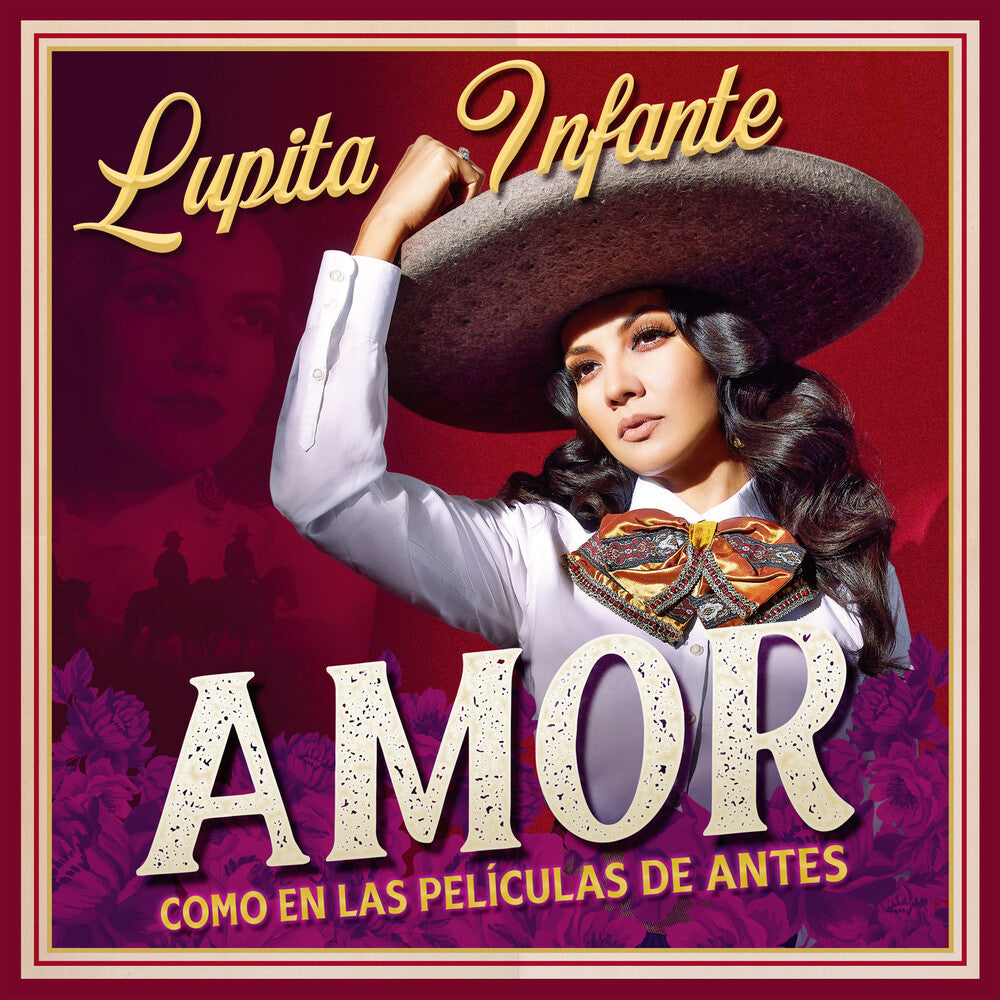 the album cover for Lupita Infante - Amor Como En Las Peliculas De Antes (Gate)