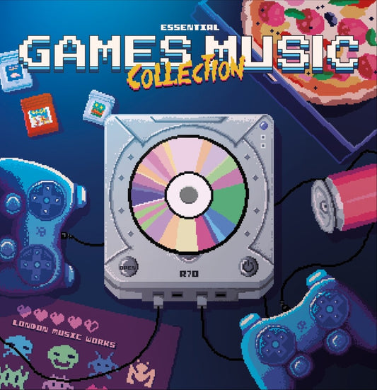 the album cover for London Music Works (Cvnl) - Essential Games Music Collection [Clear Vinyl]