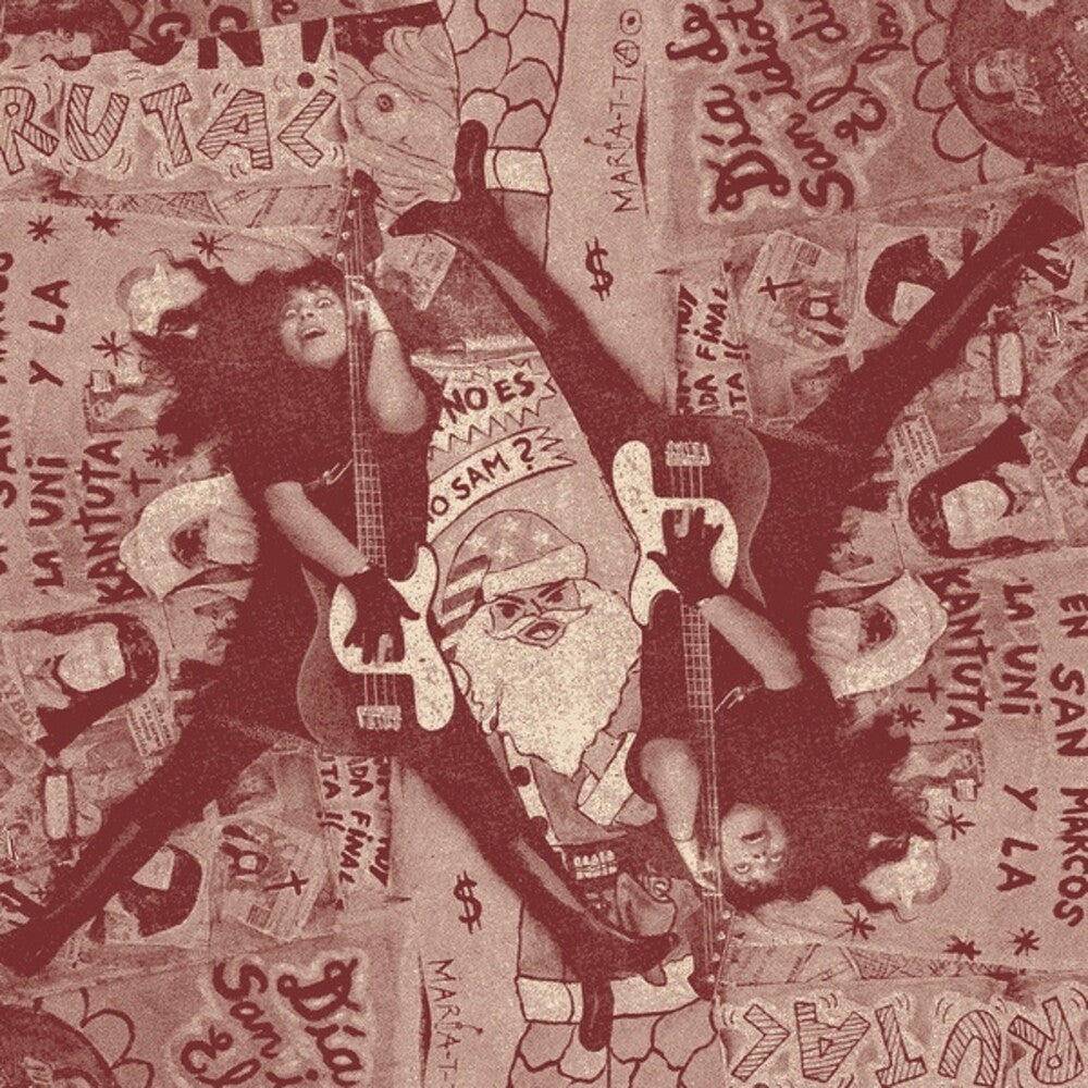 the album cover for T-Maria Ta  / Empujon Brutal - Maria T-Ta Y El Empujon Brutal