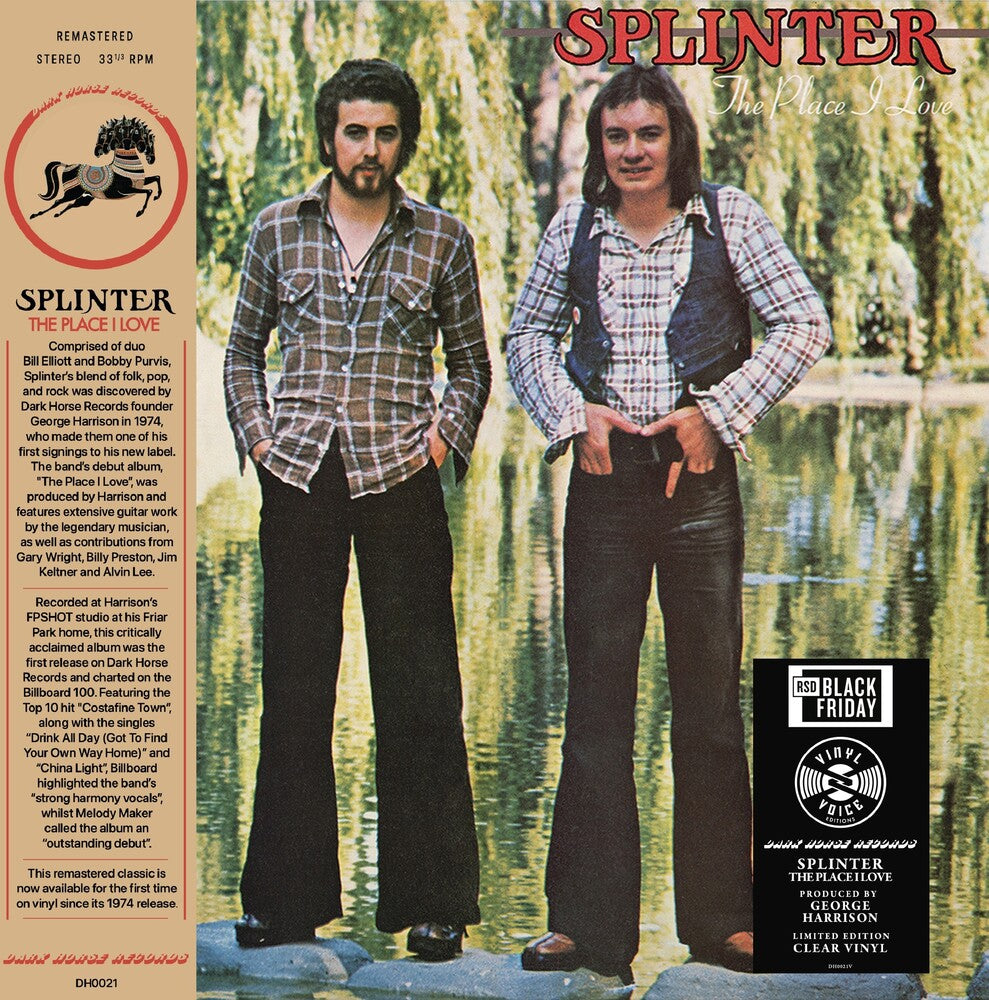 the album cover for Splinter - The Place I Love [RSD Black Friday 2023]