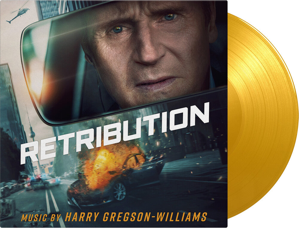 the album cover for Harry Williams  Gregson (Colv) (Ltd) (Ogv) (Ylw) - Retribution - O.S.T. [Colored Vinyl] [Limited Edition] [180 Gram] (Ylw)