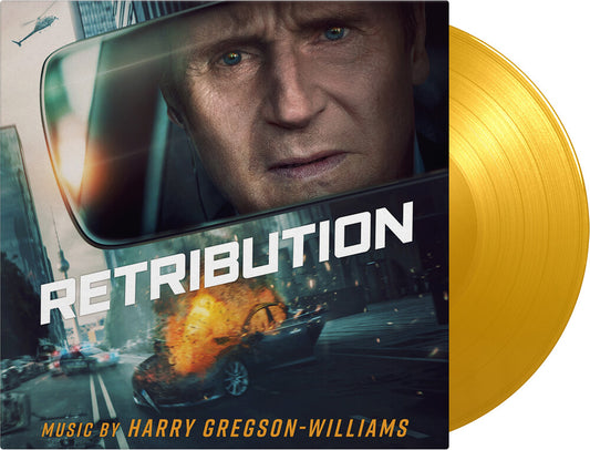 the album cover for Harry Williams  Gregson (Colv) (Ltd) (Ogv) (Ylw) - Retribution - O.S.T. [Colored Vinyl] [Limited Edition] [180 Gram] (Ylw)