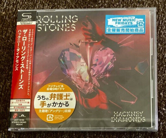 the album cover for The Rolling Stones - Hackney Diamonds (Bonus Track) [Import]