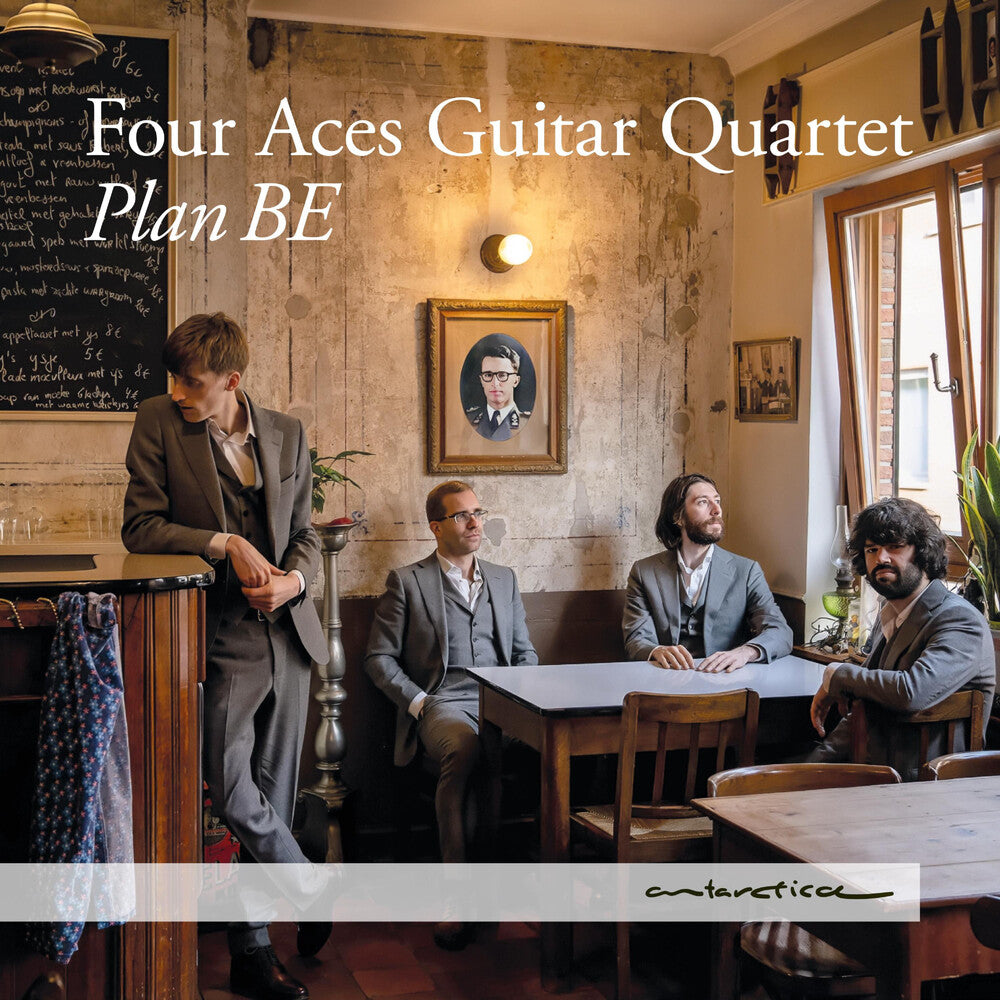 the album cover for Four Aces Guitar Quartet - Plan Be