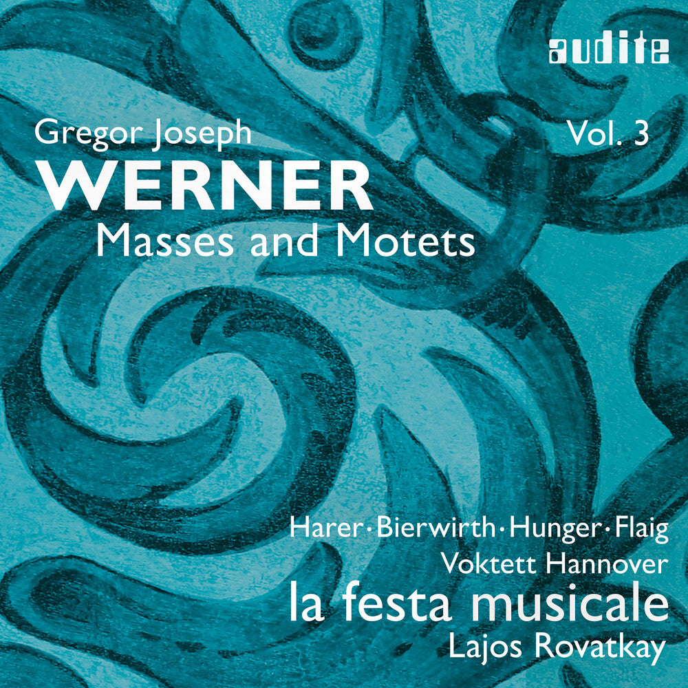 the album cover for Werner / Harer / Bierwirth - Masses & Motets