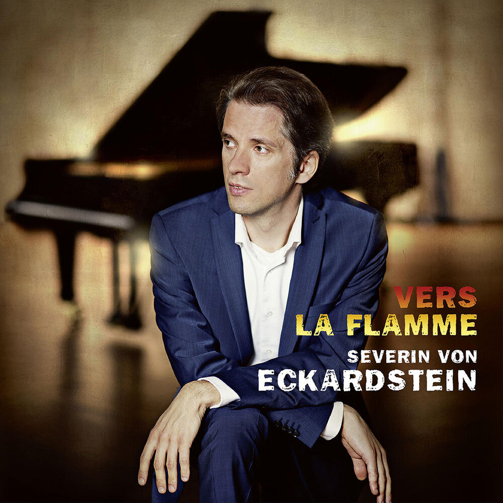 the album cover for L Beethoven .V. / Messiaen / Eckardstein - Vers La Flamme
