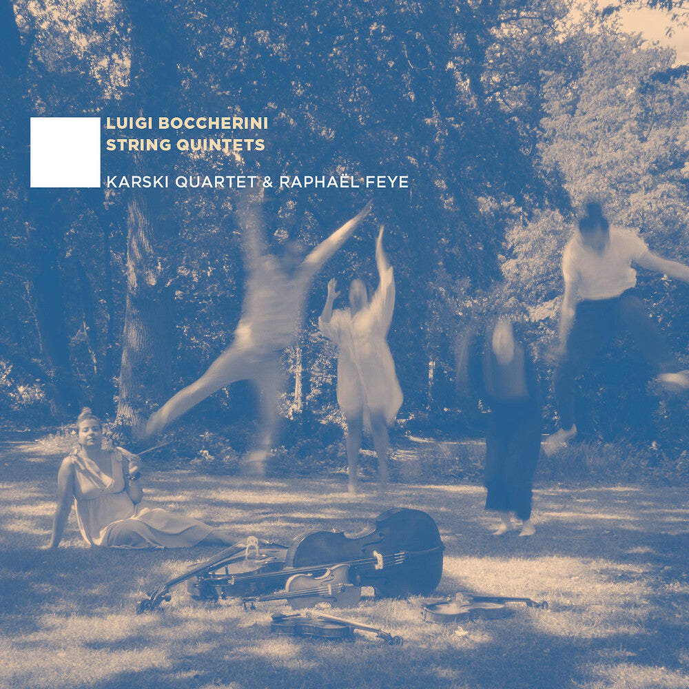 the album cover for Boccherini / Feye / Karski Quartet - String Quintets