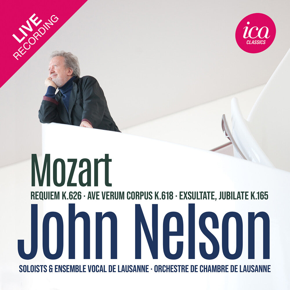 the album cover for Mozart / Orchestre De Chambre De Lausanne - Requiem K. 626 Ave Verum Corpus K. 618