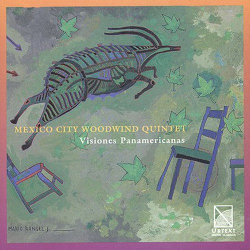 the album cover for Mexico City Woodwind Quintet - Pan-American Visions