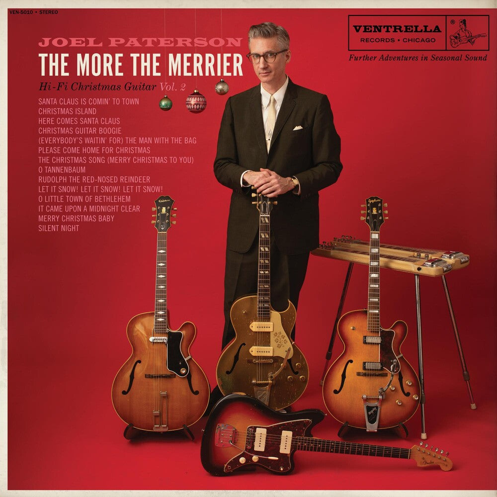 the album cover for Joel Paterson - The More the Merrier [Red LP]