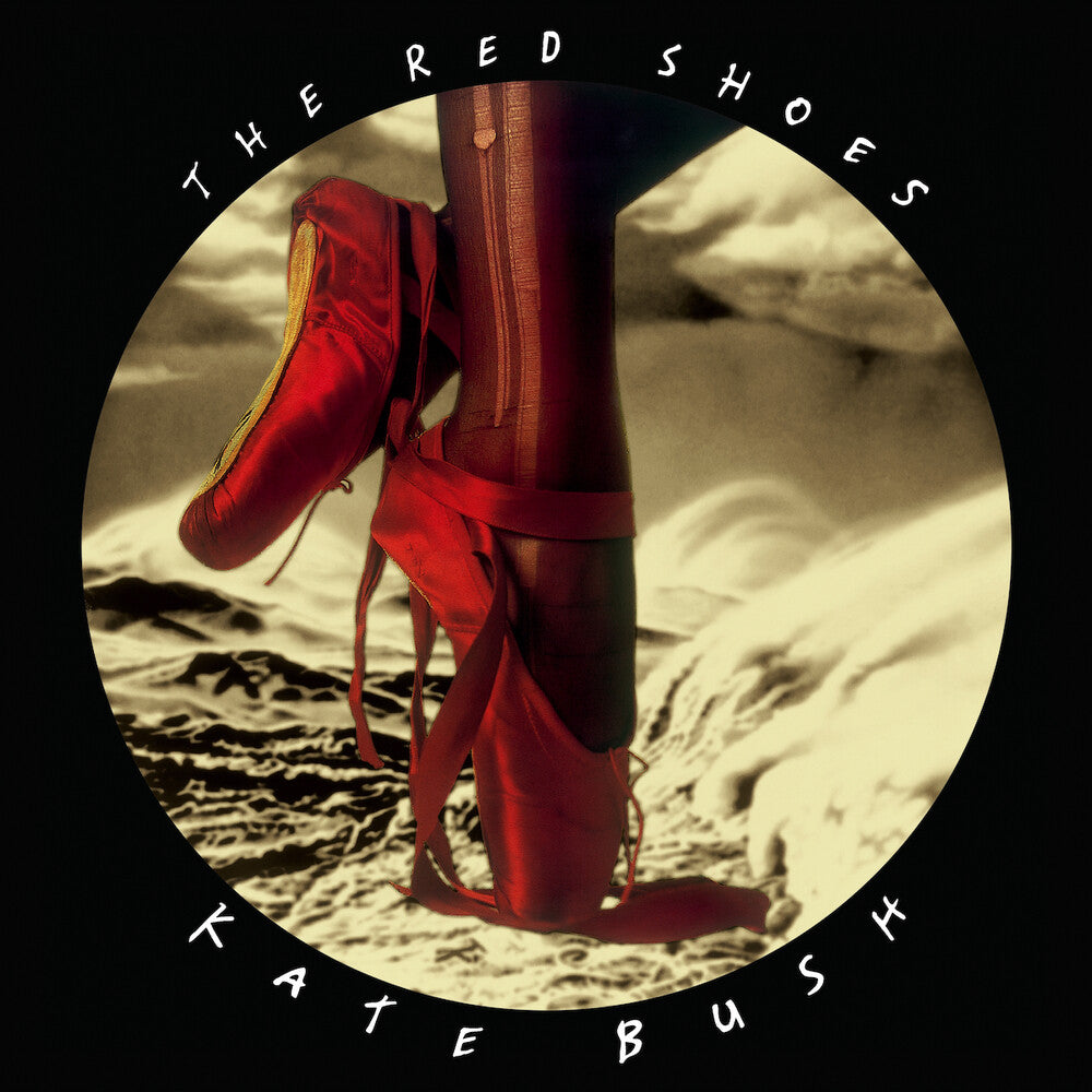 the album cover for Kate Bush - The Red Shoes: Remastered