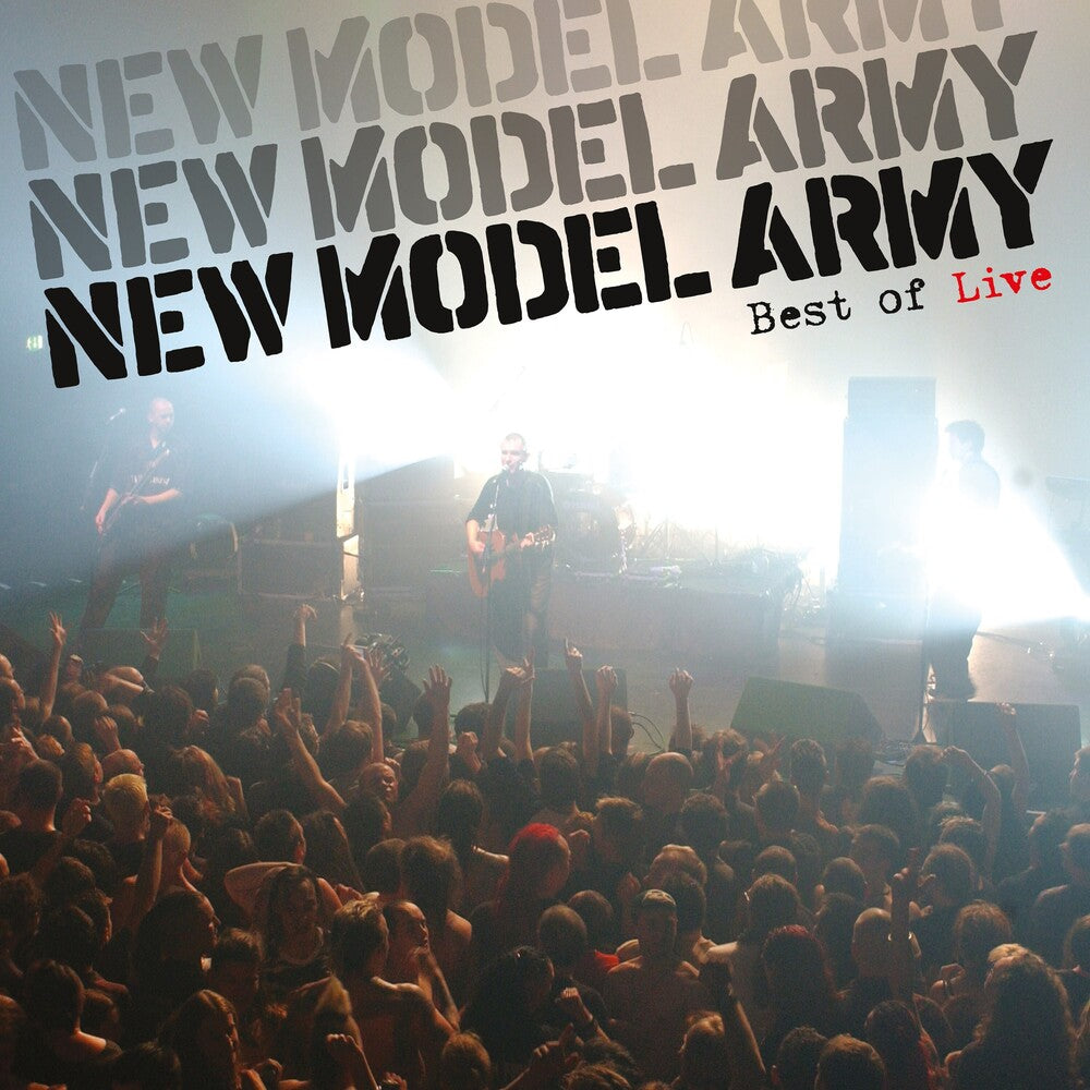 the album cover for New Model Army - Best Of Live (Uk)