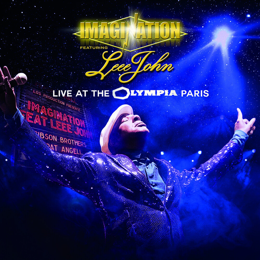 the album cover for Imagination / Leee John - Live At The Olympia Paris [Digipak] (Fra)
