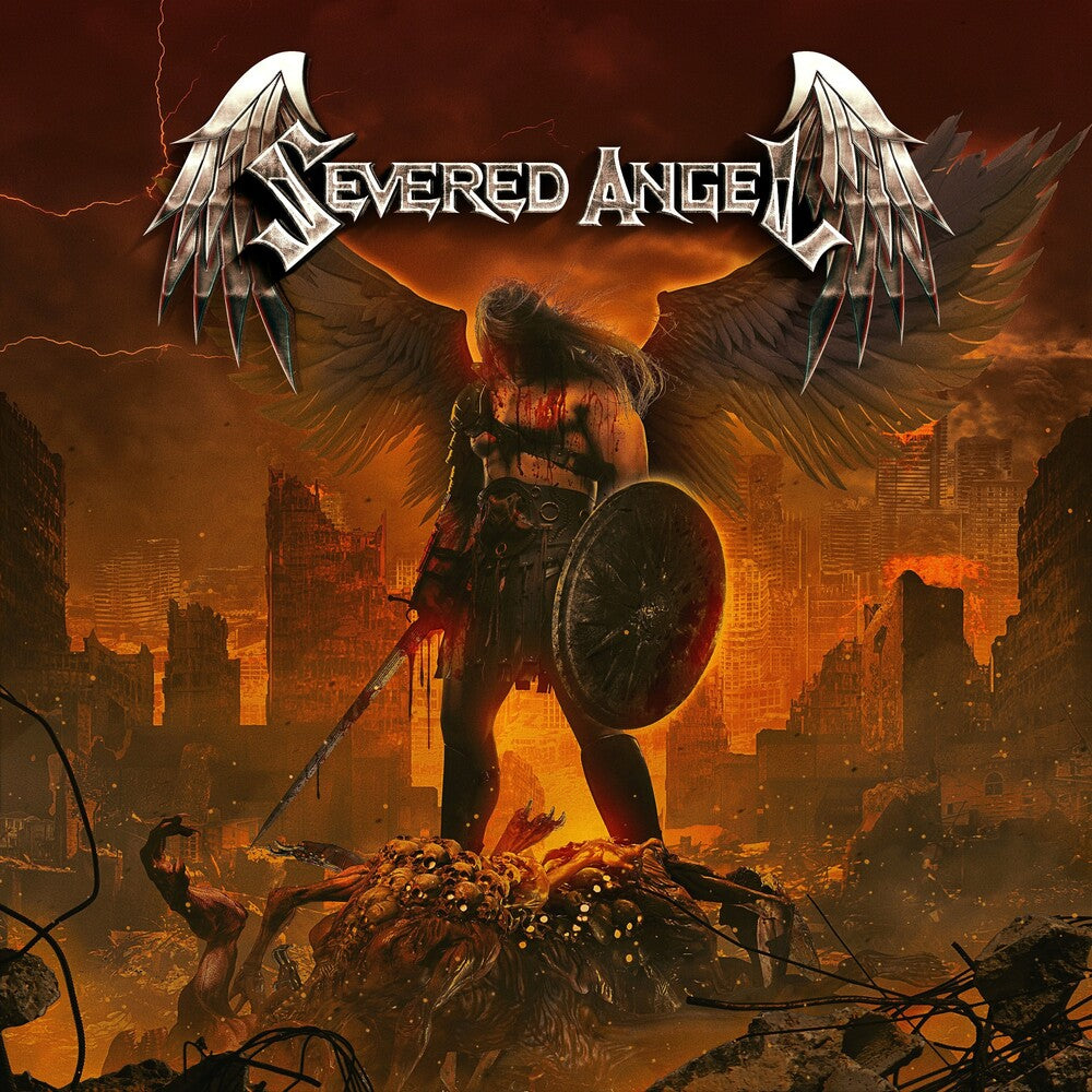 the album cover for Severed Angel - Severed Angel