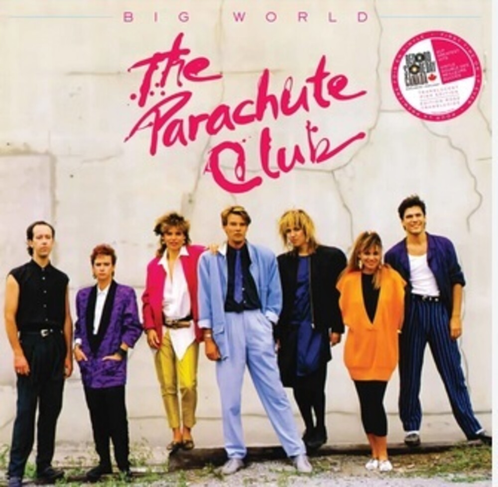 the album cover for Parachute Club - Big World [Colored Vinyl] [Limited Edition] (Can)