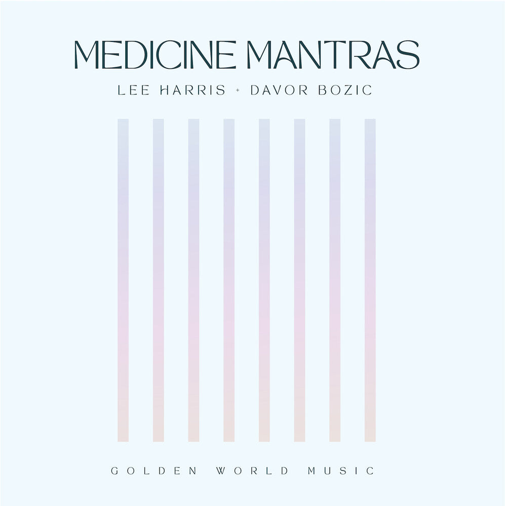 the album cover for Lee Harris & Davor Bozic - Medecine Mantras