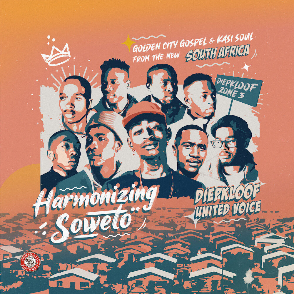 the album cover for Diepkloof United Voice - Harmonizing Soweto: Golden City Gospel & Kasi Soul