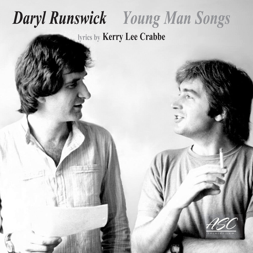 the album cover for Darly Runswick  / Rhythm Section - Young Man Songs (Uk)
