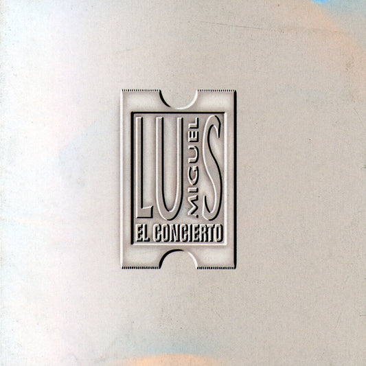 the album cover for Luis Miguel - En Concierto (Arg)