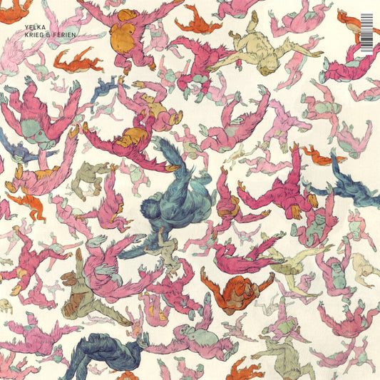 the album cover for Yelka - Krieg & Ferien