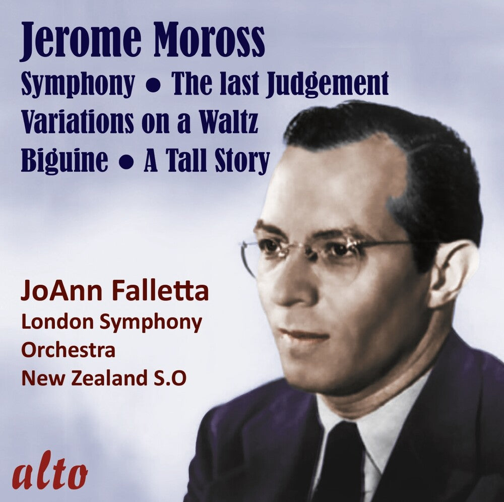 the album cover for Joann Falletta - Jerome Moross: Sym Last Judgement Biguine A Tall