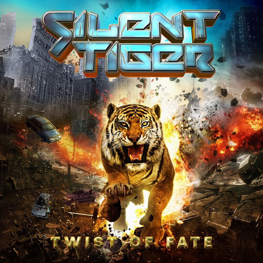 the album cover for Silent Tiger - Twist Of Fate
