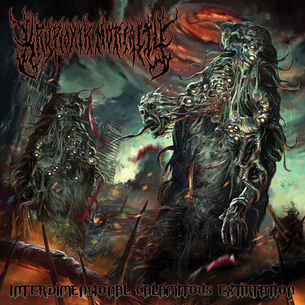 the album cover for Kryptoxik Mortality - Interdimensional Calamitous Extirpation