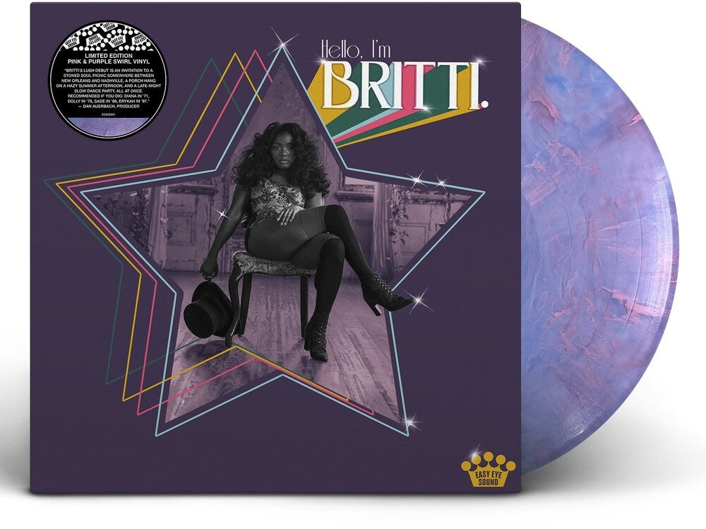 the album cover for Britti - Hello, I'm Britti. [Sweetart LP]