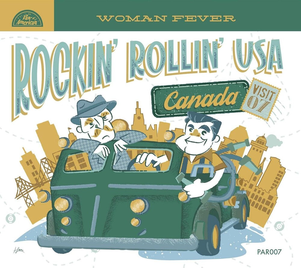 the album cover for Rockin Rollin Usa Volume 7: Canada / Various - Rockin Rollin Usa Volume 7: Canada / Various