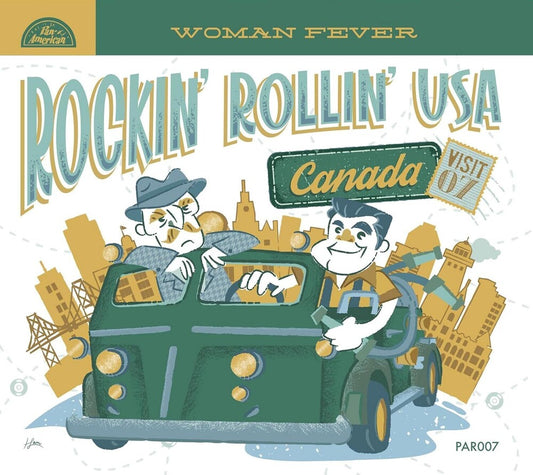the album cover for Rockin Rollin Usa Volume 7: Canada / Various - Rockin Rollin Usa Volume 7: Canada / Various