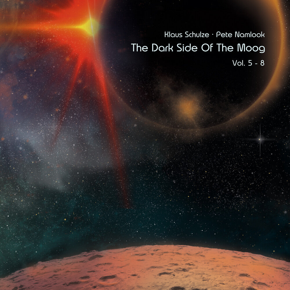the album cover for Klaus Schulze  / Namlook,Pete - Dark Side Of The Moog Vol. 5-8 (Box)