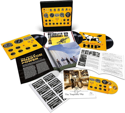 the album cover for The Tragically Hip - Phantom Power: 25th Anniversary [5 LP/Blu-ray Boxset]