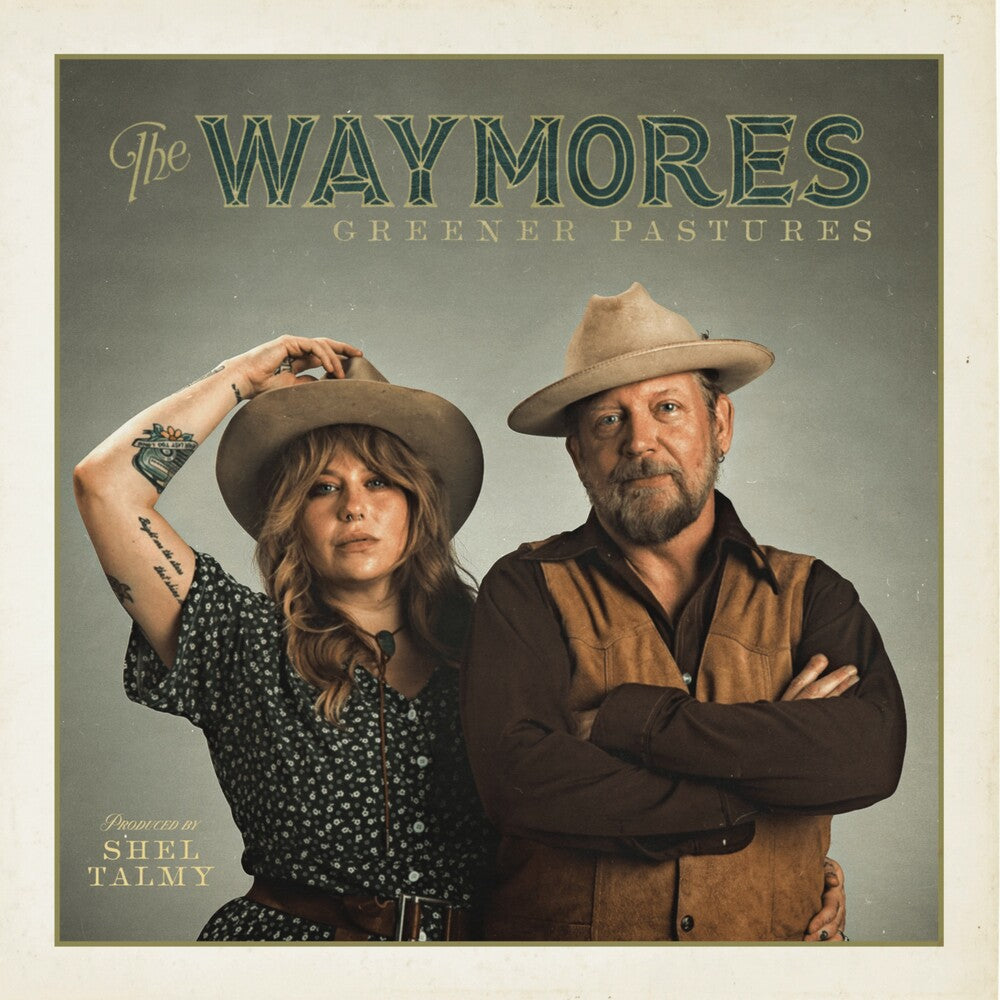 the album cover for Waymores - Greener Pastures [Colored Vinyl] (Grn) [Download Included]