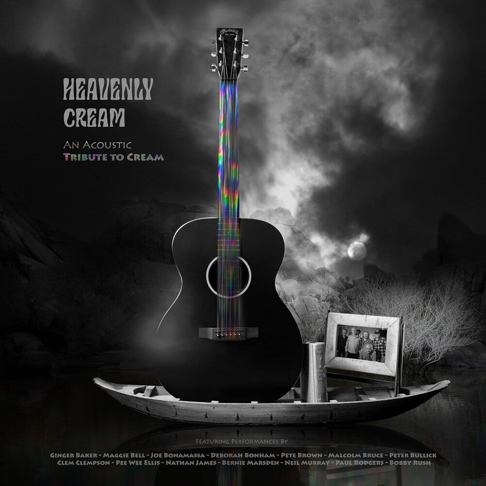 the album cover for Heavenly Cream - An Acoustic Tribute To Cream