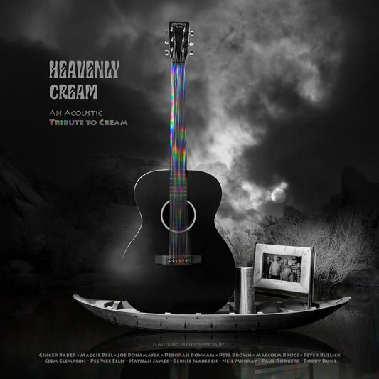 the album cover for Heavenly Cream - An Acoustic Tribute To Cream
