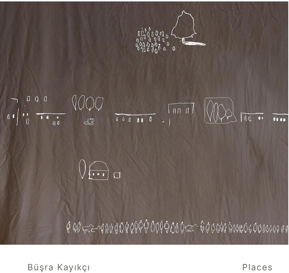 the album cover for Busra Kayikci - Places [Digipak]