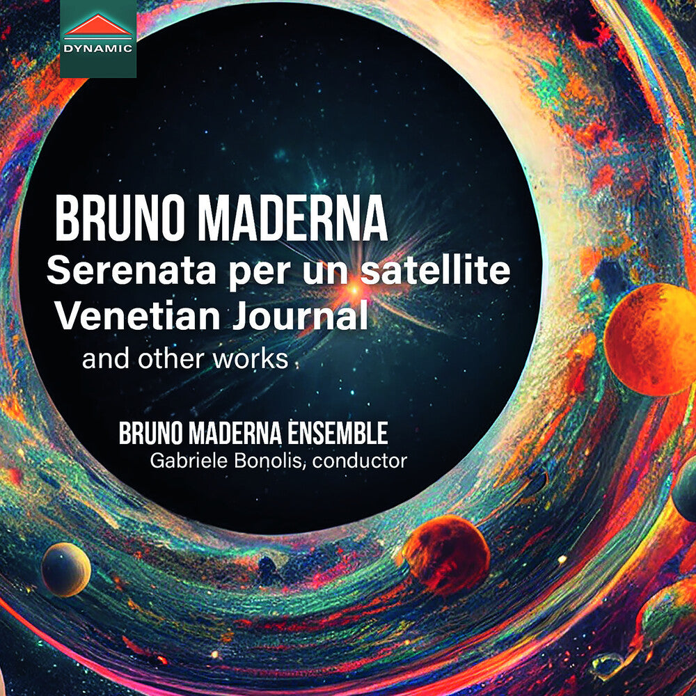 the album cover for Maderna / Bonolis / Campagnari - Serenata Per Un Satellite Venetian Journal Other