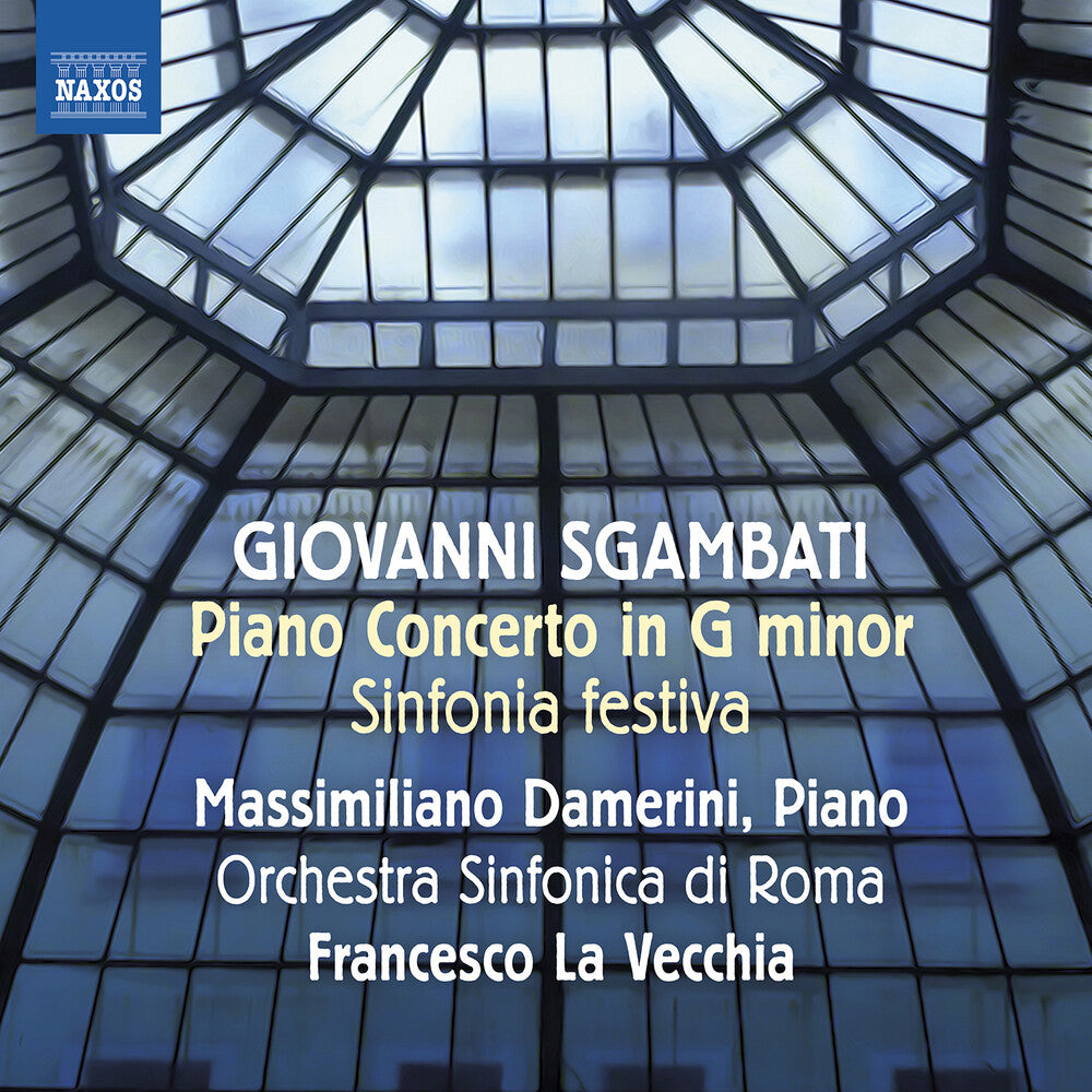 the album cover for Sgambati / Damerini / Vecchia - Sinfonia Festiva (Ouverture De Fete) Piano