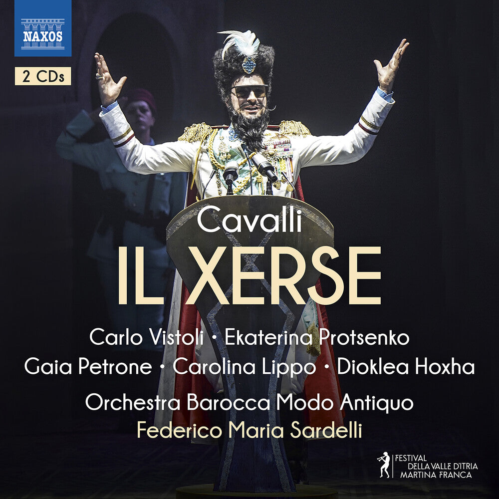 the album cover for Cavalli / Vistoli / Balducci - Il Xerse