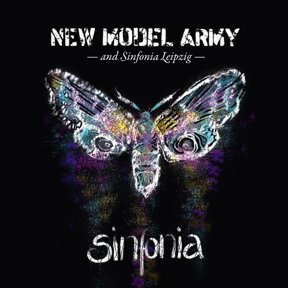the album cover for New Model Army - Sinfonia (W/Dvd) [Limited Edition] (Medb)